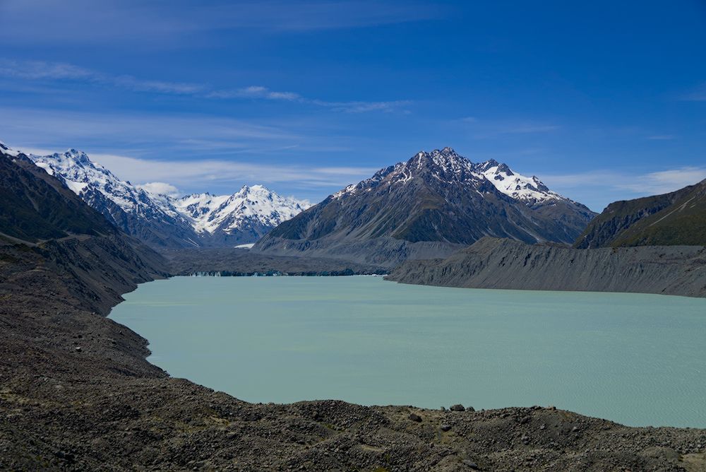 Tasman Glacier - View on Tasman Lake