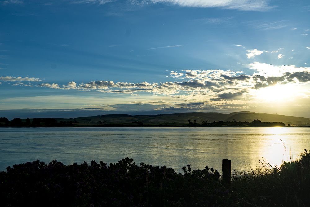 Sunset View from accommodation in New Haven